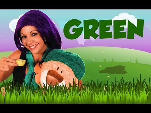 The Color Green | Learn Colors for Kids on Tea Time with Tayla