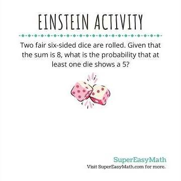 What is the probability?#tiffany #supereasymath #stem #einsteinactivity #probability