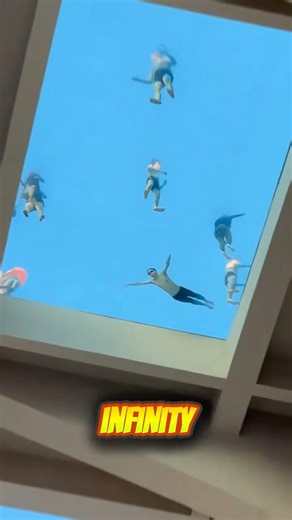What happens if you fall off an Infinity Pool