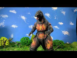 Custom Figure: Neca Burning Godzilla