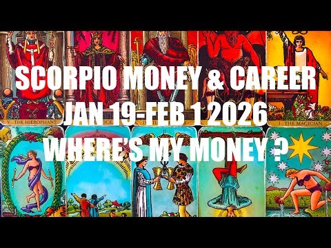 🤯 SCORPIO! 💰 SIDE HUSTLE EXPLOSION💥MAJOR CAREER BREAKTHROUGH!🚀MONEY&CAREER TAROT JAN 26-FEB 1 2026