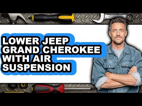 How To Lower Jeep Grand Cherokee With Air Suspension (Easy Method)