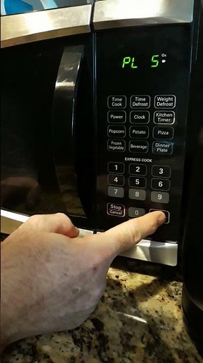 Westbend Microwave Adjusting Time Cook and Power Level