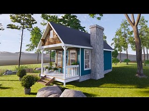 Amazing Beautiful Cottage With a simple design, cost-effective | Exploring Tiny House
