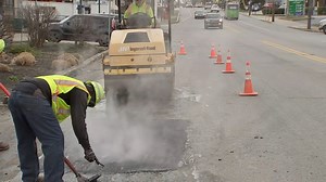PennDOT Hard at Work Filling Potholes