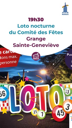 Ville de Rungis on Instagram: "Programme du week-end à Rungis les 6 et 7 février 2026 🧐 #weekend #weekendvibes #Rungis #villederungis #programme #loto #comitedesfetes #danse #théâtre #invista #brickswargame #ludothèque #médiathèque #aidants #CCAS @comite_des_fetes_de_rungis"