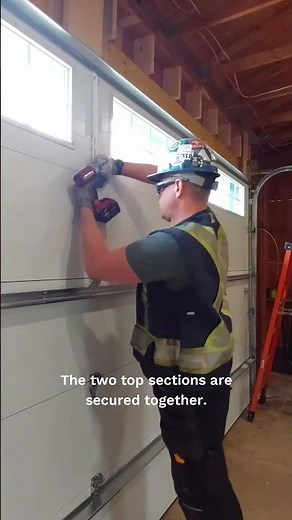 Installing a New Garage Door: Step 3