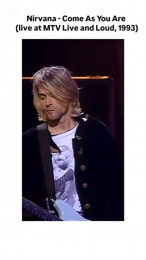 music on Instagram: "“Come As You Are” by Nirvana captures the raw essence of 90s grunge — a sound drenched in distortion, angst, and authenticity. With haunting lyrics and Kurt Cobain’s signature drawl, it’s both an invitation and a warning, mirroring the contradictions of identity and belonging. This track remains a cornerstone of the grunge movement and an eternal echo of Nirvana’s cultural impact. 🎸🖤 #nirvana #comeasyouare #kurtcobain #grungemusic #90srock #grungevibes #altrock #seattlesou