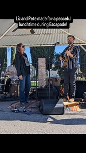 Entertainment during lunch was so relaxing after a morning of seminars and intense learning about all things RVing! | Escapees RV Club