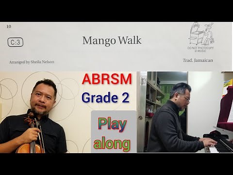 "Mango Walk" Traditional Jamaican song arranged by Sheila Nelson