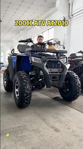 200cc Quad bike factory, two adult seat big ATV, off road all terrain vehicle #quad #atv #200cc