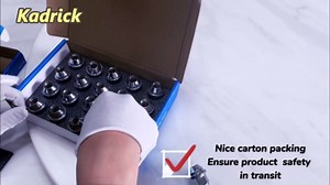 Kadrick 20pcs M12x1.5 Lug Nuts,One-Piece Solid Chrome, Replacement for 2001-2019 Ford Escape/2012-2018 Focus/2006-2019 Fusion/Lincoln 2015-19 MKC/2012-16 MKZ,Large Acorn Seat，New Model……