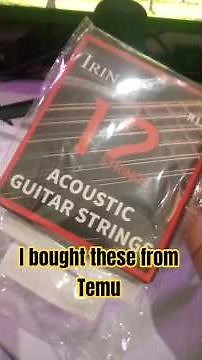 12 strings review from temu for guitar #temu #guitar #review #viral #edit #music #inboxing
