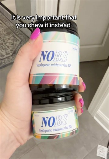 Chewable toothpaste trend on sale today limited time offer @NOBS Routines #nobstoothpaste #chewabletoothpaste
