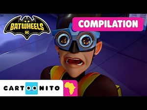 Epic Fails Compilation | Batwheels | Cartoonito Africa | Cartoons for Kids