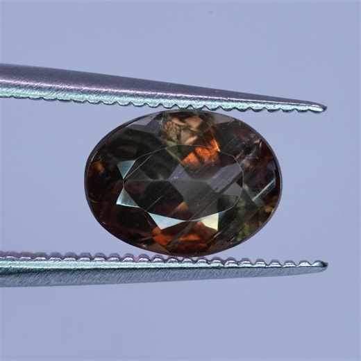1 Carat Andalusite 8x6mm Oval Cut - Etsy
