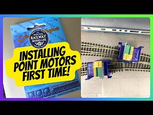 Learning To Install DCC Concepts Cobalt IP Digital Point Motors, Dropper Wires, & Power Bus | Ep. 6