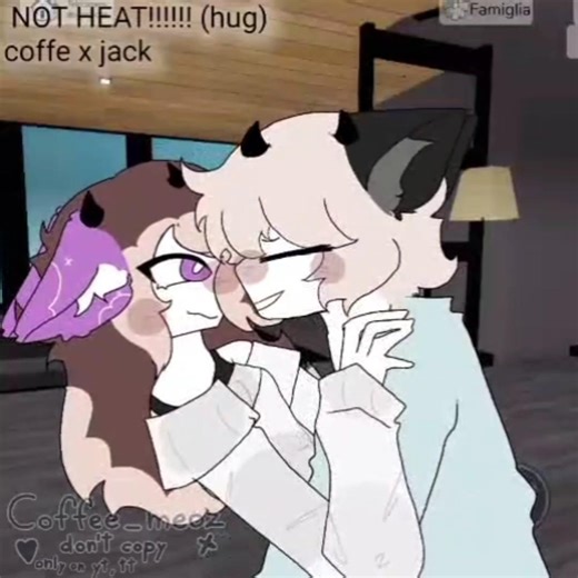 coffe x Jack || NOT HEAT || #animation #roblox #love #sanvalentin