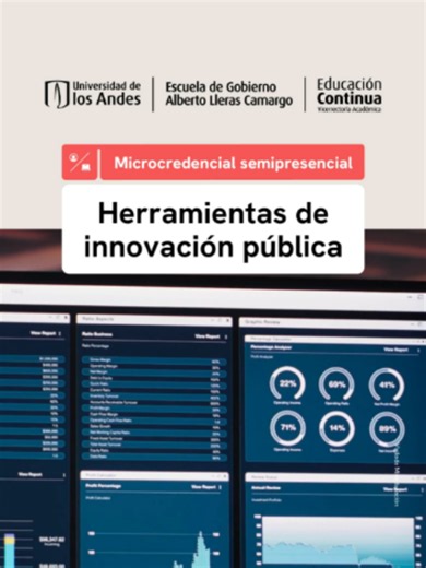 Lidera la transformación del sector público con soluciones eficaces. 🎯 Fortalece tu capacidad de diagnóstico, aprende estrategias de comunicación con integridad y obtén una insignia digital que valide tus competencias. 🎖️ 📝 Inscríbete ahora y descubre la posibilidad de homologación: 👉 https://edcouniandes.short.gy/A5BAxv @gobiernouandes #GestiónPública #LiderazgoAdaptativo #InnovaciónPública #ValorPúblico #PolíticasPúblicas