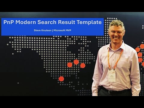 How to create a custom SharePoint Search result template with PnP Modern Search