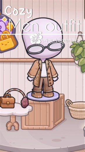 Cozy men outfit | TUTORIAL | Avatar World | #avatarworld #pazu