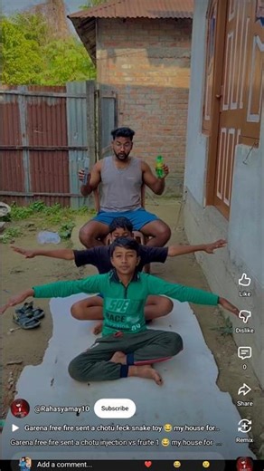 Garena free fire sent a chotu injection my house for brother #freefireshortstory