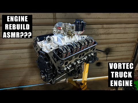 Rebuilding a 5.7 Vortec(350) truck engine