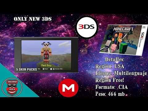 DESCARGAR MINECRAFT NEW NINTENDO 3DS EDITION CIA USA