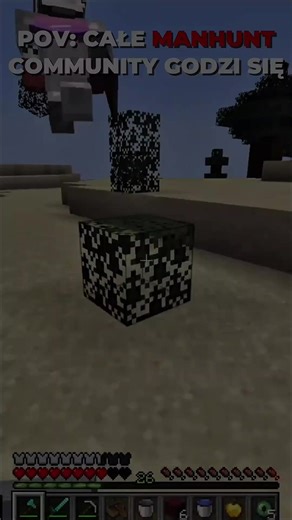 Engaging Manhunt Challenge in Minecraft Gameplay