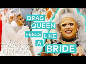 Tan France Helps Non-Binary Drag Queen Feel Like A True Bride | Say Yes To The Dress With Tan France