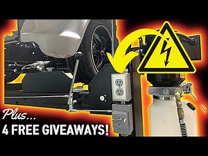 ⚡️Running ELECTRICAL to power a CAR LIFT⚡️