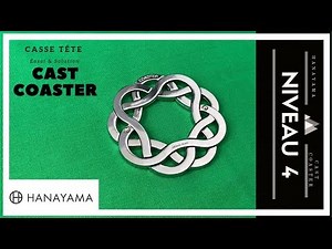 Solution of Hanayama Cast Coaster puzzle