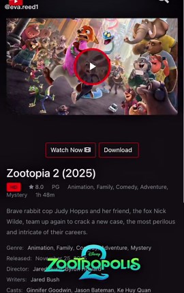 you found where watch zootopia 2 movie online #zootopia2 #zootopia #howto #movietok