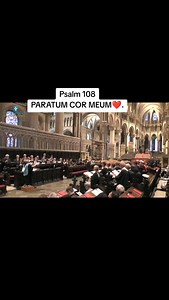 PSALM 108 PARATUM COR MEUM. Text: 1 O God, my heart is ready, my | heart is | ready; || I will sing, and give praise with the best | member | that I | have. || 2 Awake, thou | lute and | harp; || I my- | self • will a- | wake right | early. || 3 I will give thanks unto thee, O | Lord, a•mong the | people; || I will sing | praises • unto | thee a•mong the | nations. || 4 For thy mercy is | greater • than the | heavens, || and thy | truth • reacheth | unto the | clouds. || 5 Set up thyself, O | Go