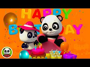Happy Birthday Song For Children By Baby Bao Panda