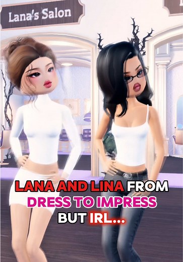 Dress to Impress: Favorite Lana or Lina on Roblox
