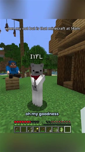 playing minecraft at 14am #minecraft #minecraftshorts #shorts