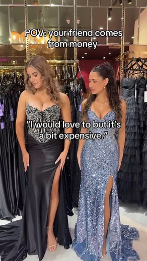 Awkward😂 #promdressshopping #prom #eveningdresses #fashion #formaldresses #promdress #dress | Milivine Boutique