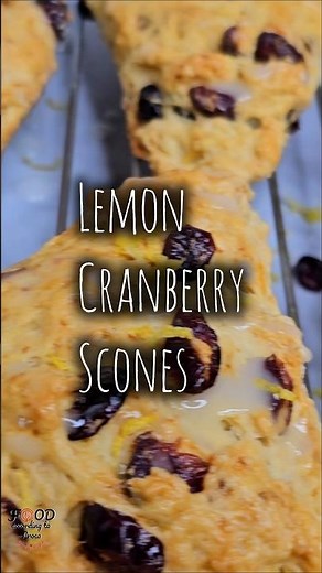 Delicious lemon and cranberry scones recipe you need to try!