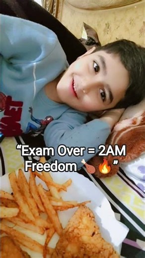 Exam Over = 2AM Freedom 🍗🔥خلصت الامتحانات = حرية 2 فجراً 🍗🔥امتحان ختم، موج شروع 🍟2 बजे रात का जश्न 😈