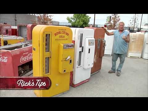 Most Valuable Vending Machine - Rick's Tips - American Restoration