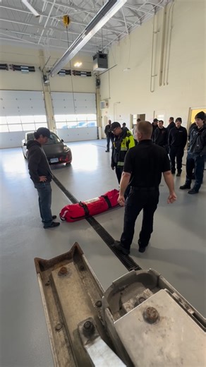 12 reactions | @cpkcrail is sponsoring an EV response training hosted by @pingreegrovefireassociation Greg is training on @fireisolator EV blankets, showing how they are deployed to help mitigate EV fire hazards and risks. #ev #firefighter #firstresponders #fire | Vehicle Response Training | Facebook