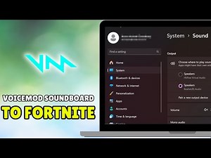 How To Fix Voicemod Not Working On Fortnite (2026) - Connect Voicemod Soundboard To Fortnite