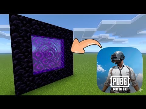 How To Make A Portal To Pubg Mobile in Minecraft!