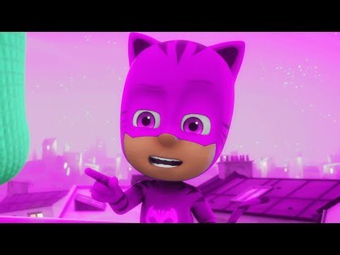 Purple Catboy | Gekko Saves Christmas | PICK YOUR FAV COLOR | PJ Masks Funny Colors