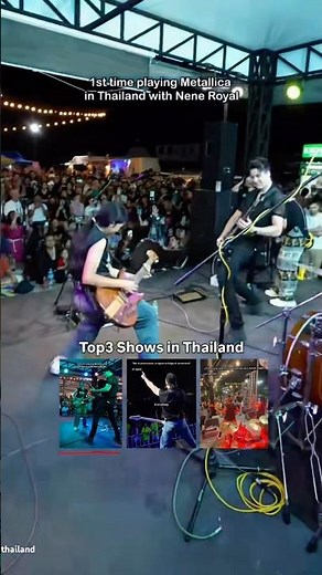 TOP 3 Concerts in Thailand🎸🇹🇭