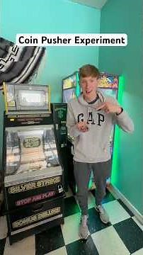 Testing coin pusher machine odds!