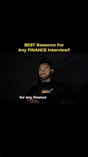 BEST Resource For Any FINANCE Interview!!