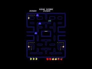 Arcade Classic Pac-Man Apple Pattern