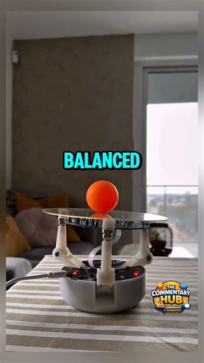 Self-Stabilizing Robot Platform in Action